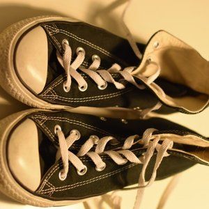 Black High Top Converse
